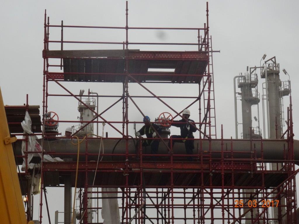 Online Welding in Sabic and API Joint Venture 04